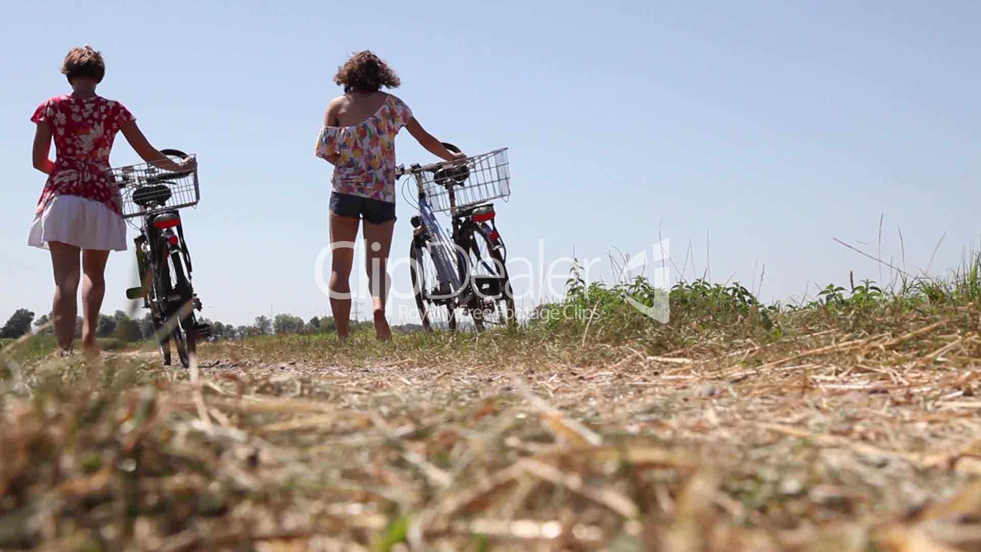 fahrrad schieben